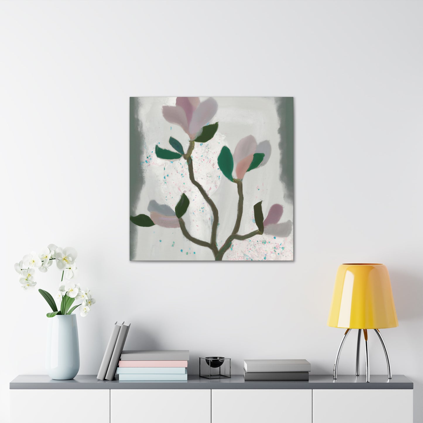 "Magnolia's Lush Canopy" - Canvas