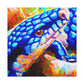 Blue Skink Impression - Canvas