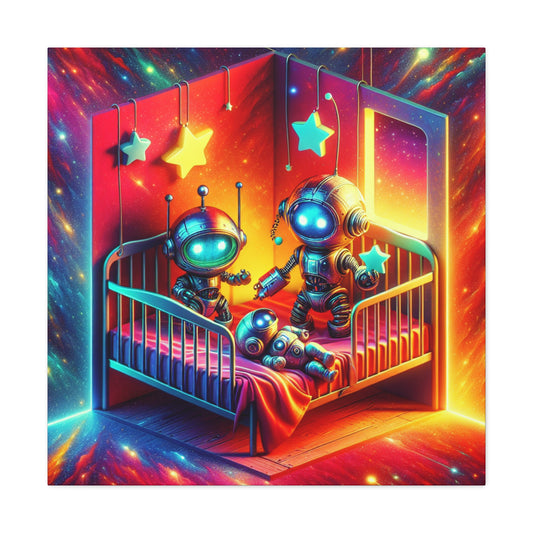 Robotic Cosmo Escapade - Canvas