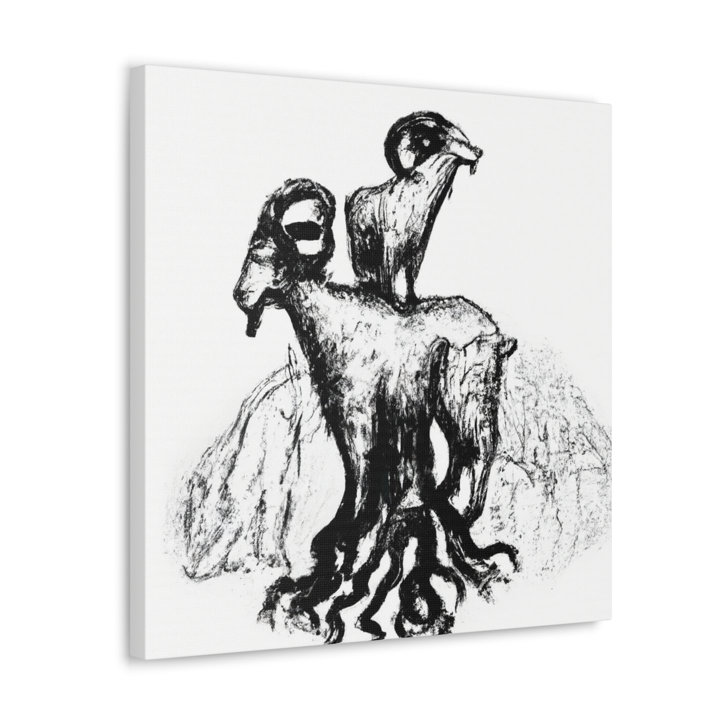 "Mountain Goat Grandeur" - Canvas