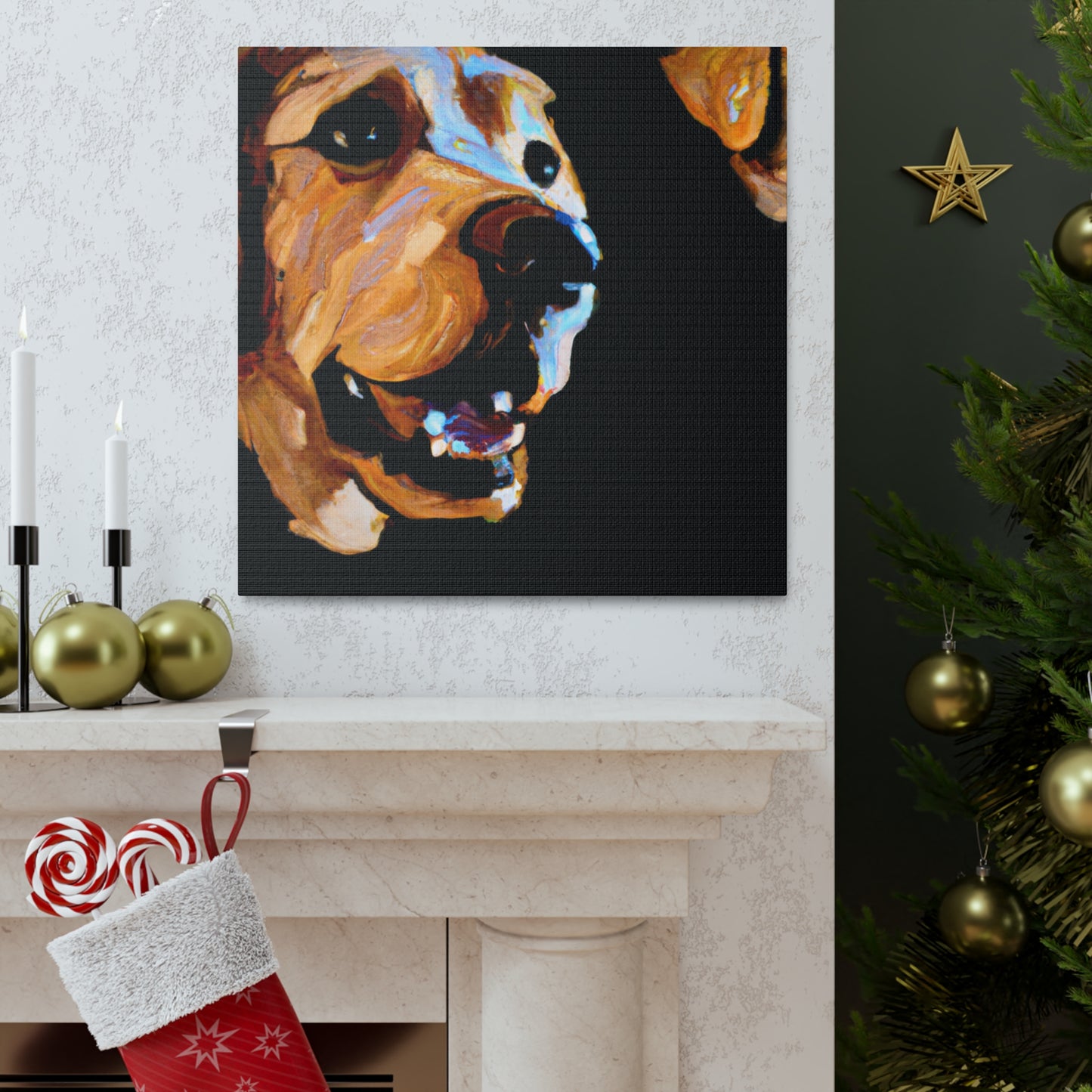 Golden Retriever Reverie - Canvas