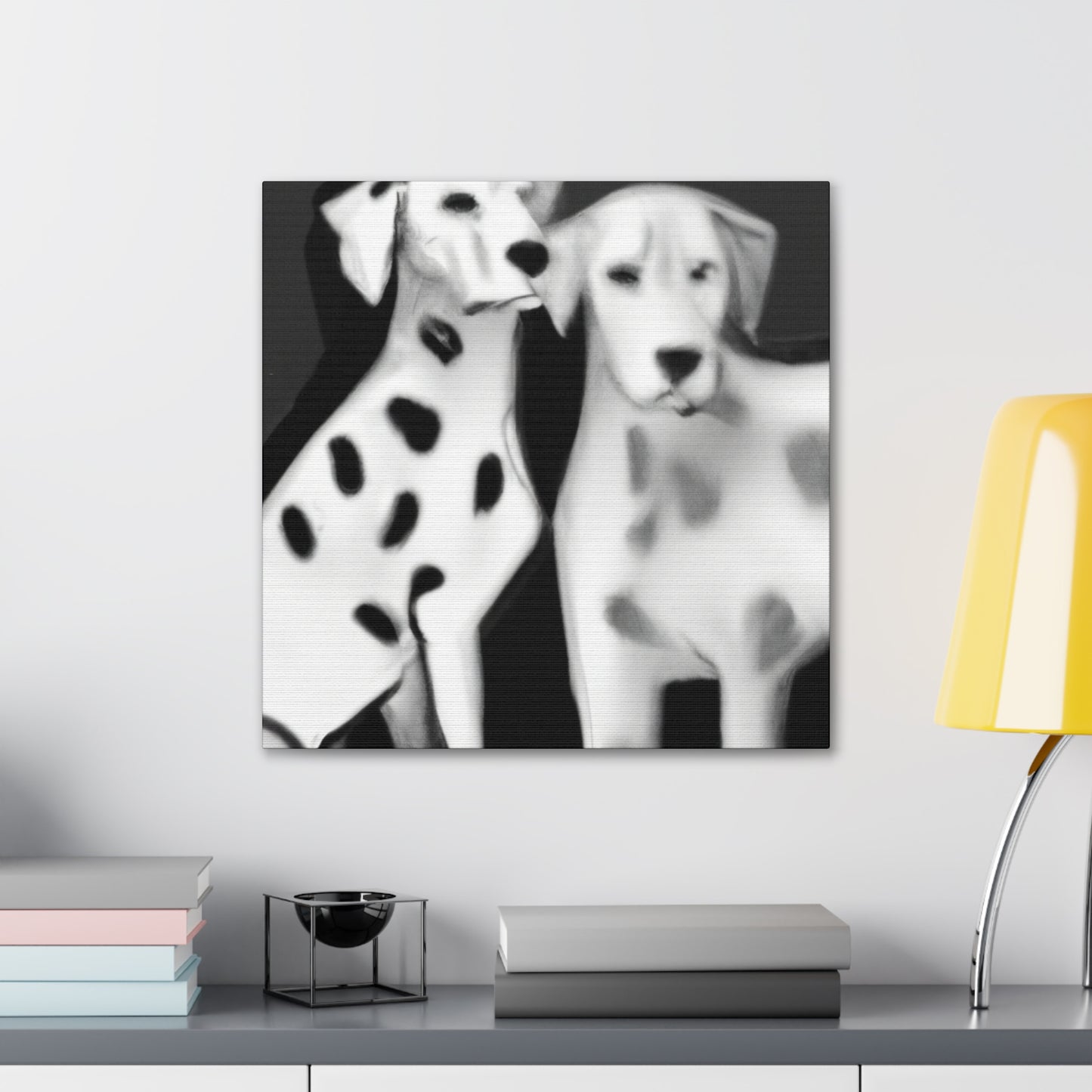 Dalmatian Spot Spectacle - Canvas