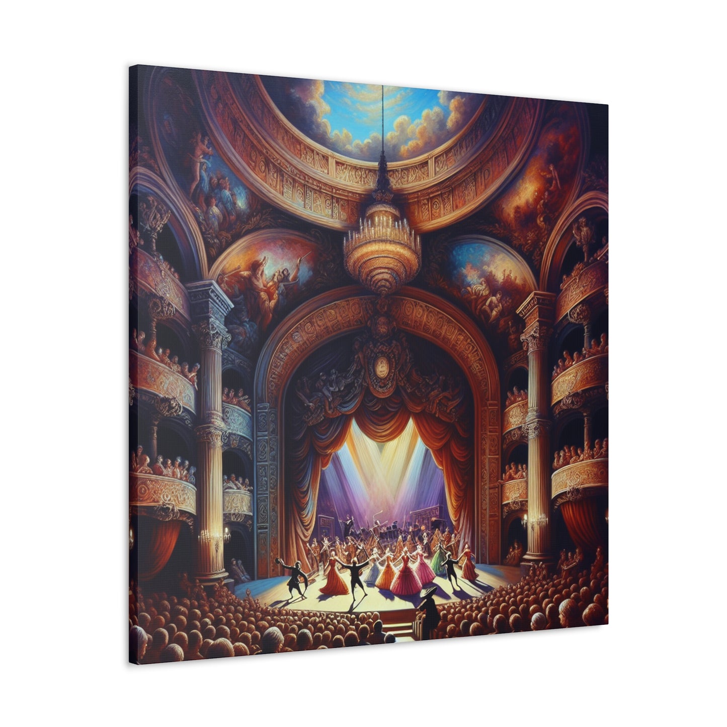 Harmonious Melodies Unveiled - Canvas