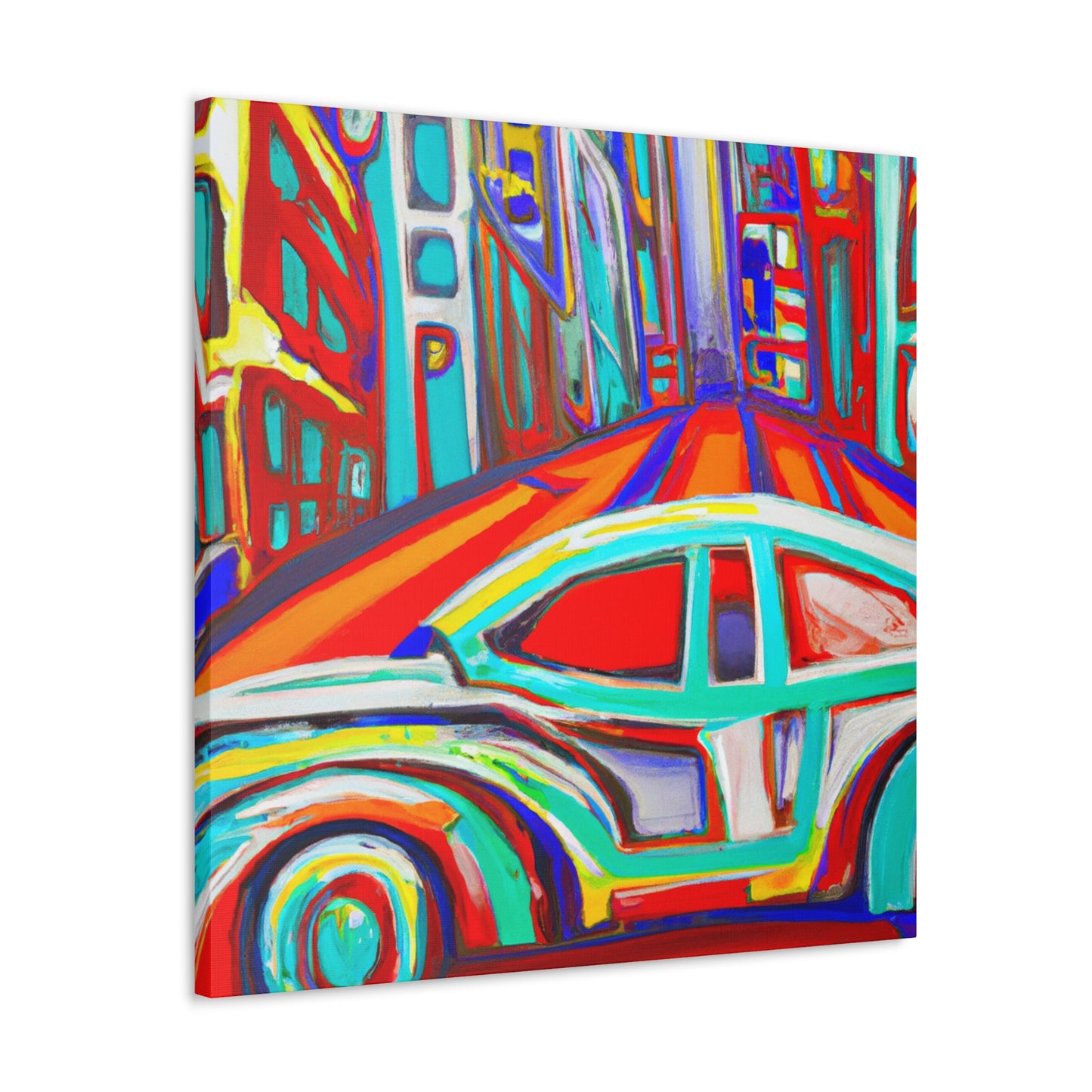 "Car in the Roaring Twenties" - Canvas