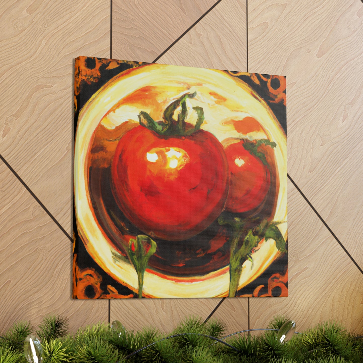 Tomatos in Baroque - Canvas