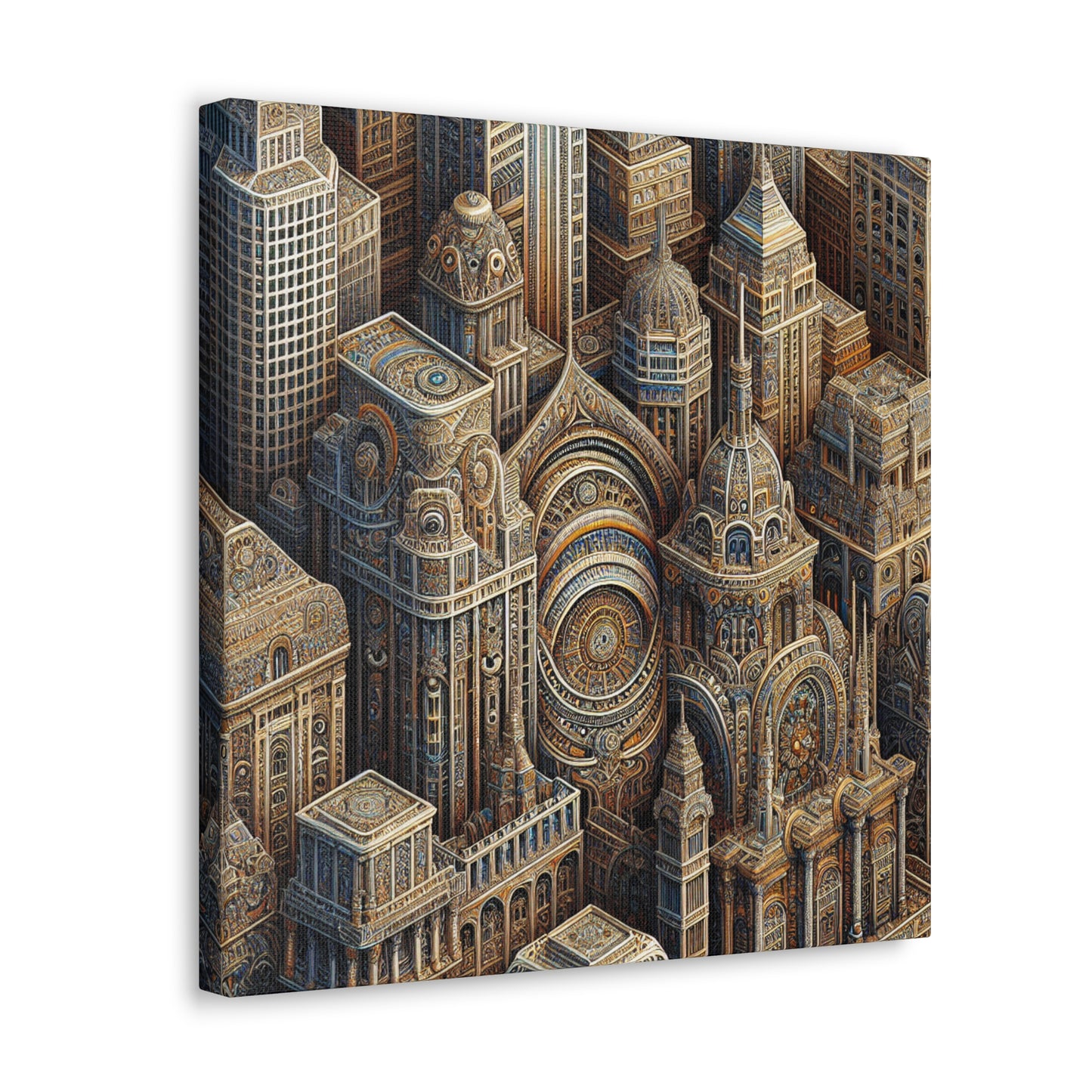 "Urban Reflections of SF" - Canvas