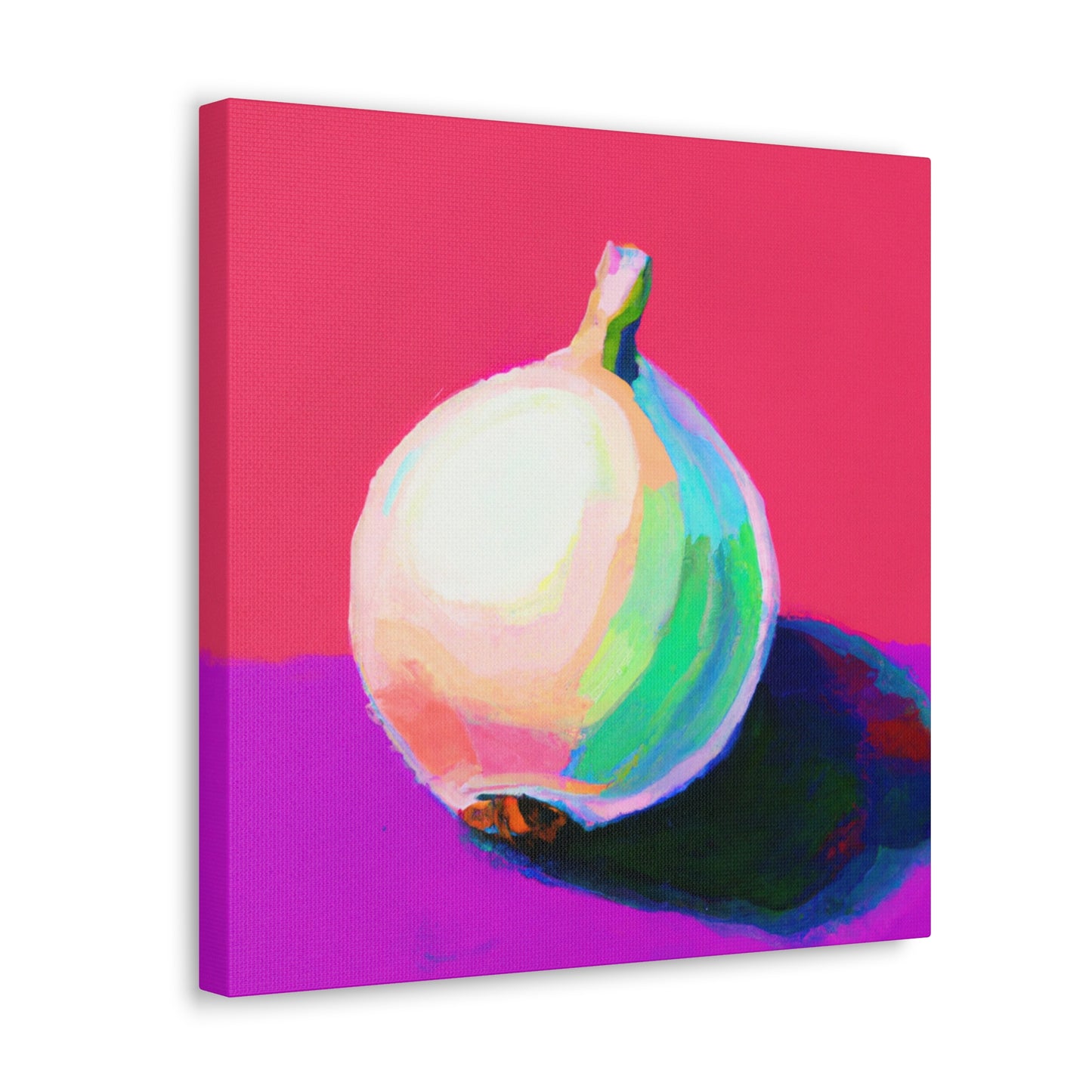 Onion Minimalism Art - Canvas