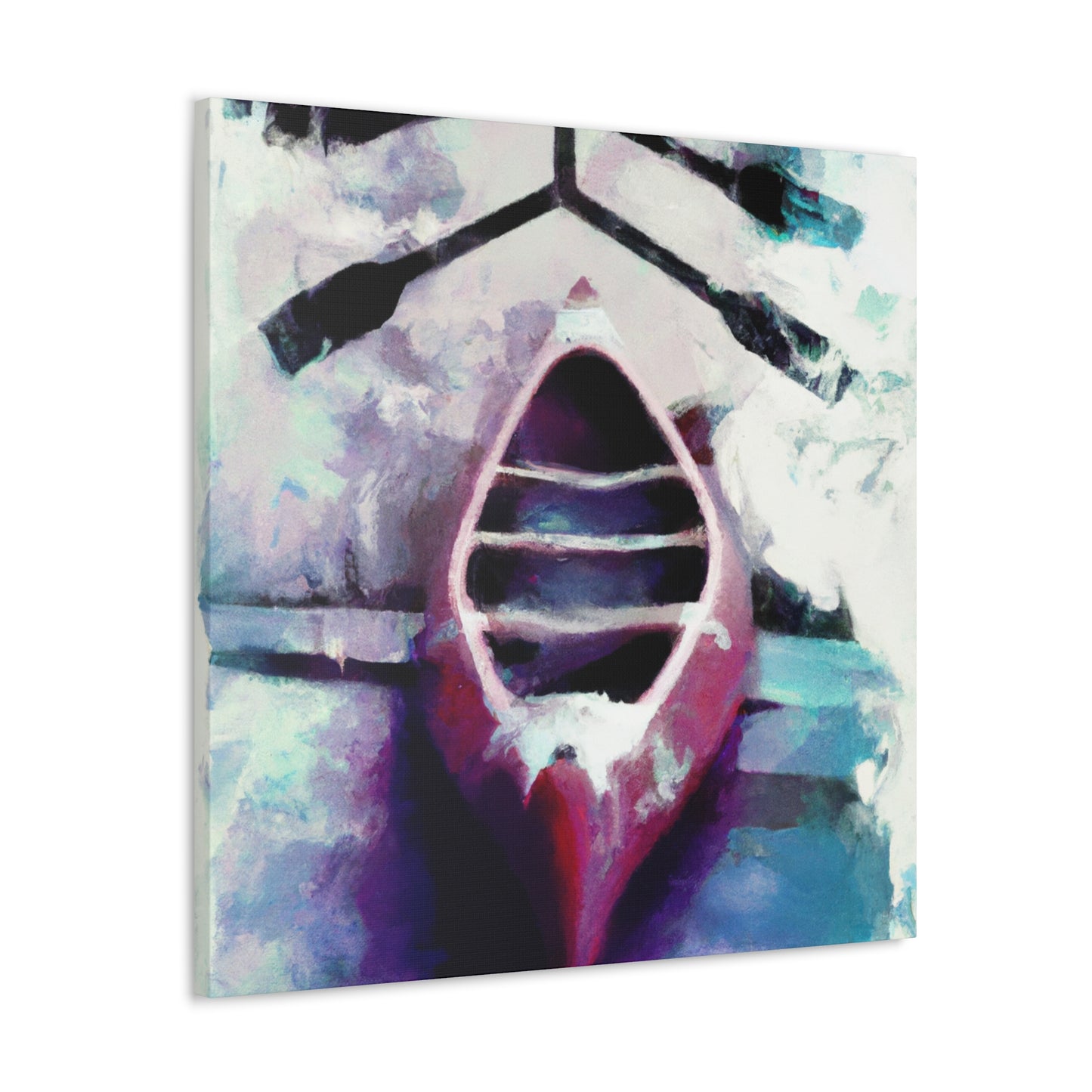 Kayak of the Waves - Canvas