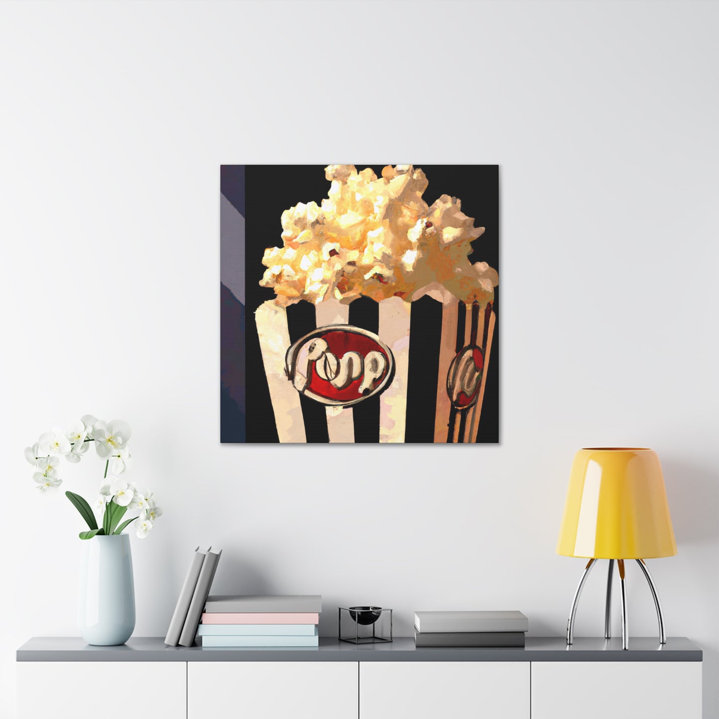 "Popcorn Magic Carpet" - Canvas