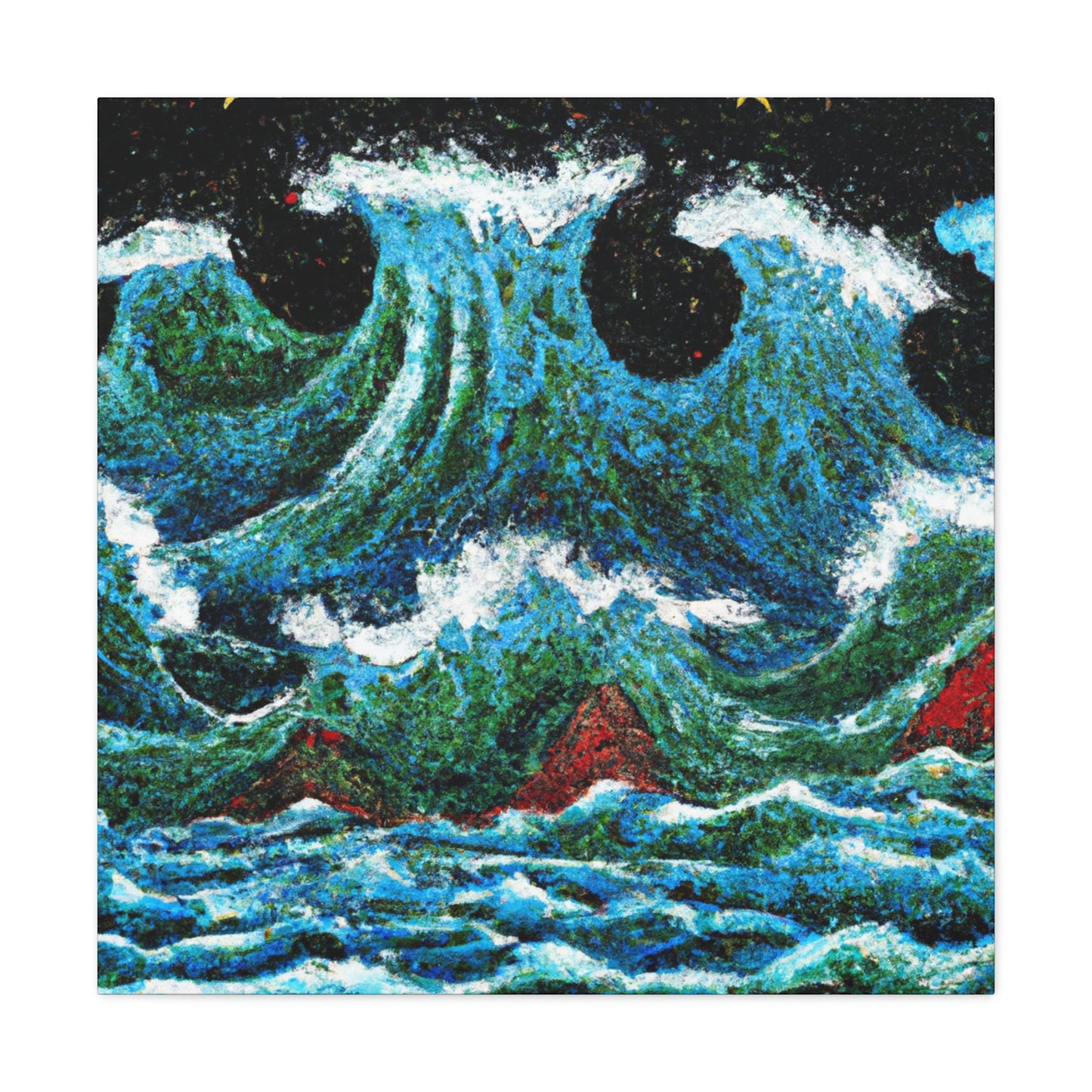 "Ocean's Exhilaration" - Canvas