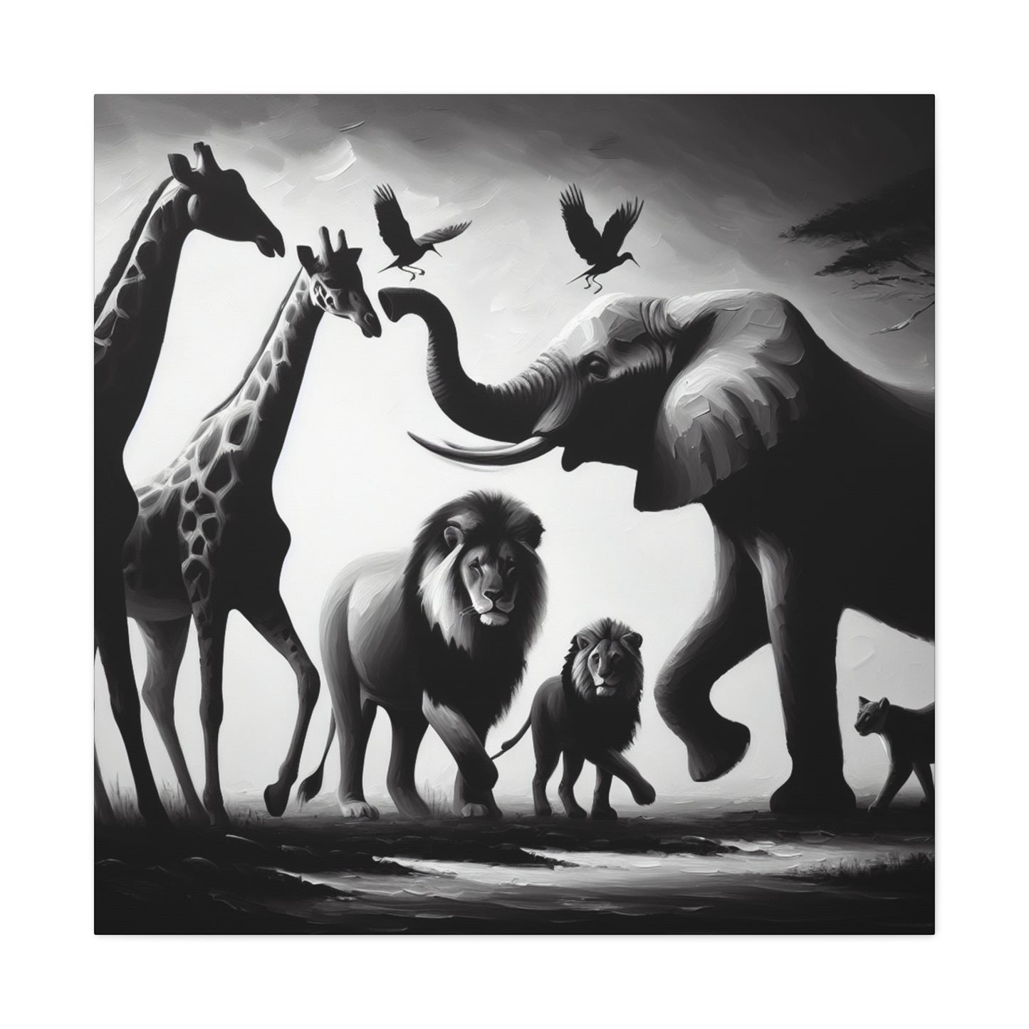 Untamed Safari Dreams - Canvas