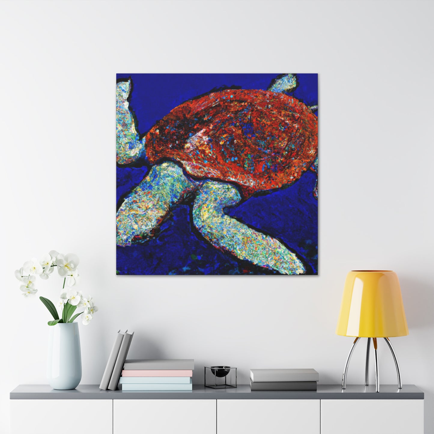 Sea Turtle Majesty - Canvas