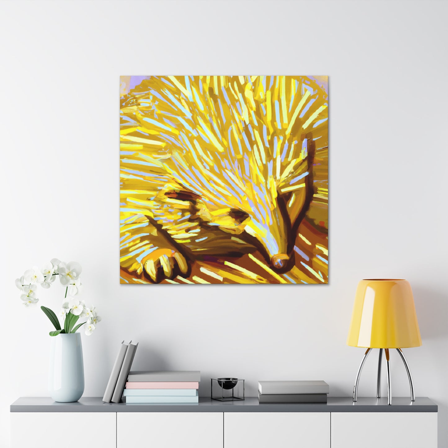 Echidna's Impressionistic Dream - Canvas