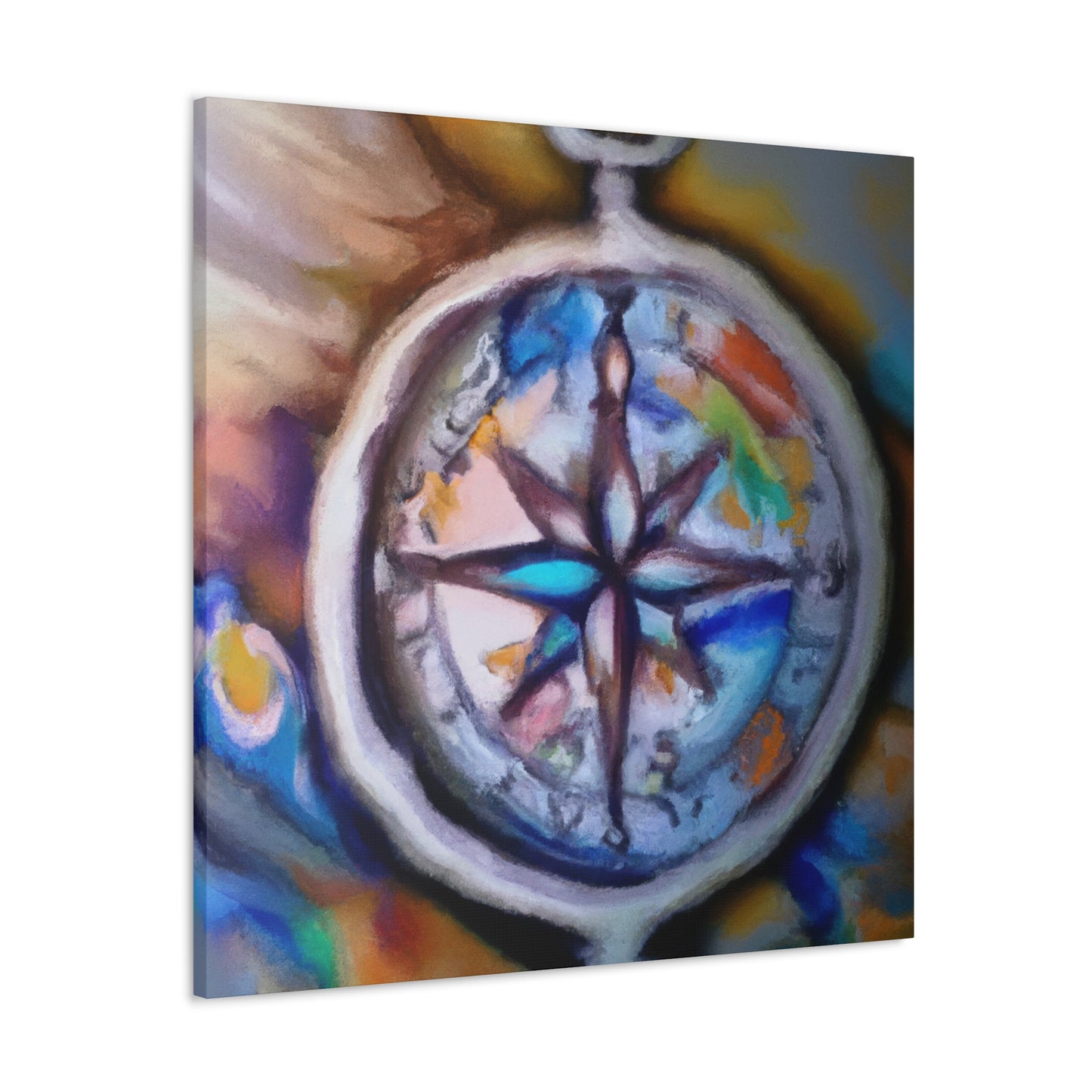 "Compass in Abstraction" - Canvas