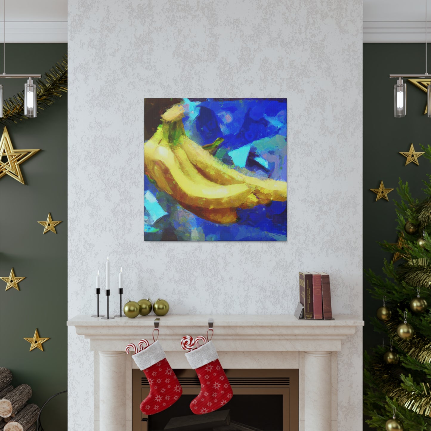 Bananas in Impressions - Canvas