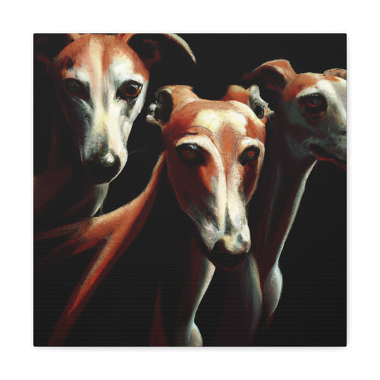 Greyhound in Dreamscape - Canvas