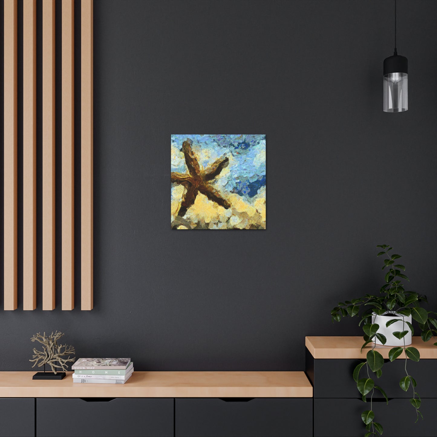 "Starfish at Nightfall" - Canvas