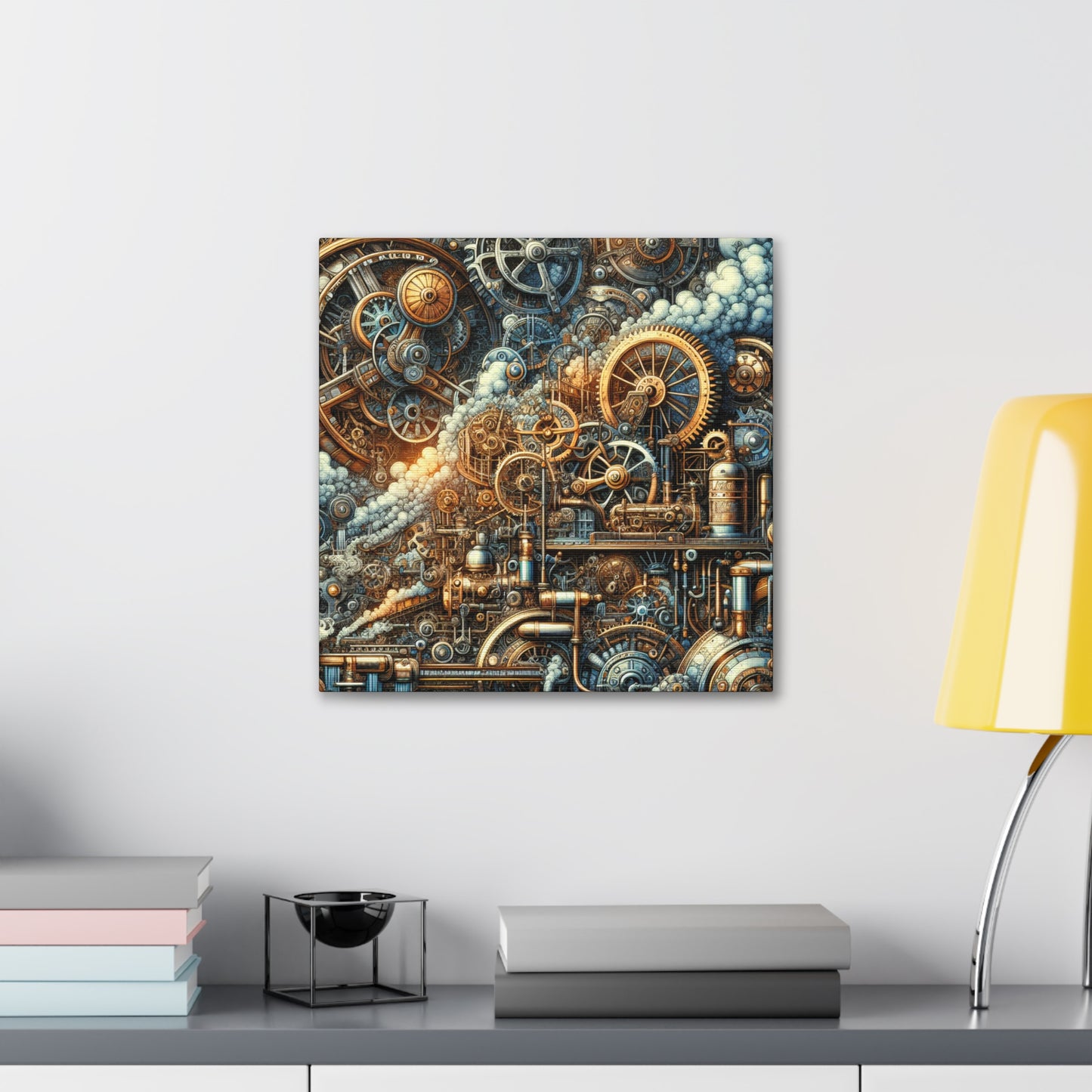 "Gears of Time’s Elixir" - Canvas