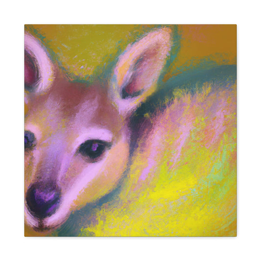 "Wallaby in Impressionism" - Canvas