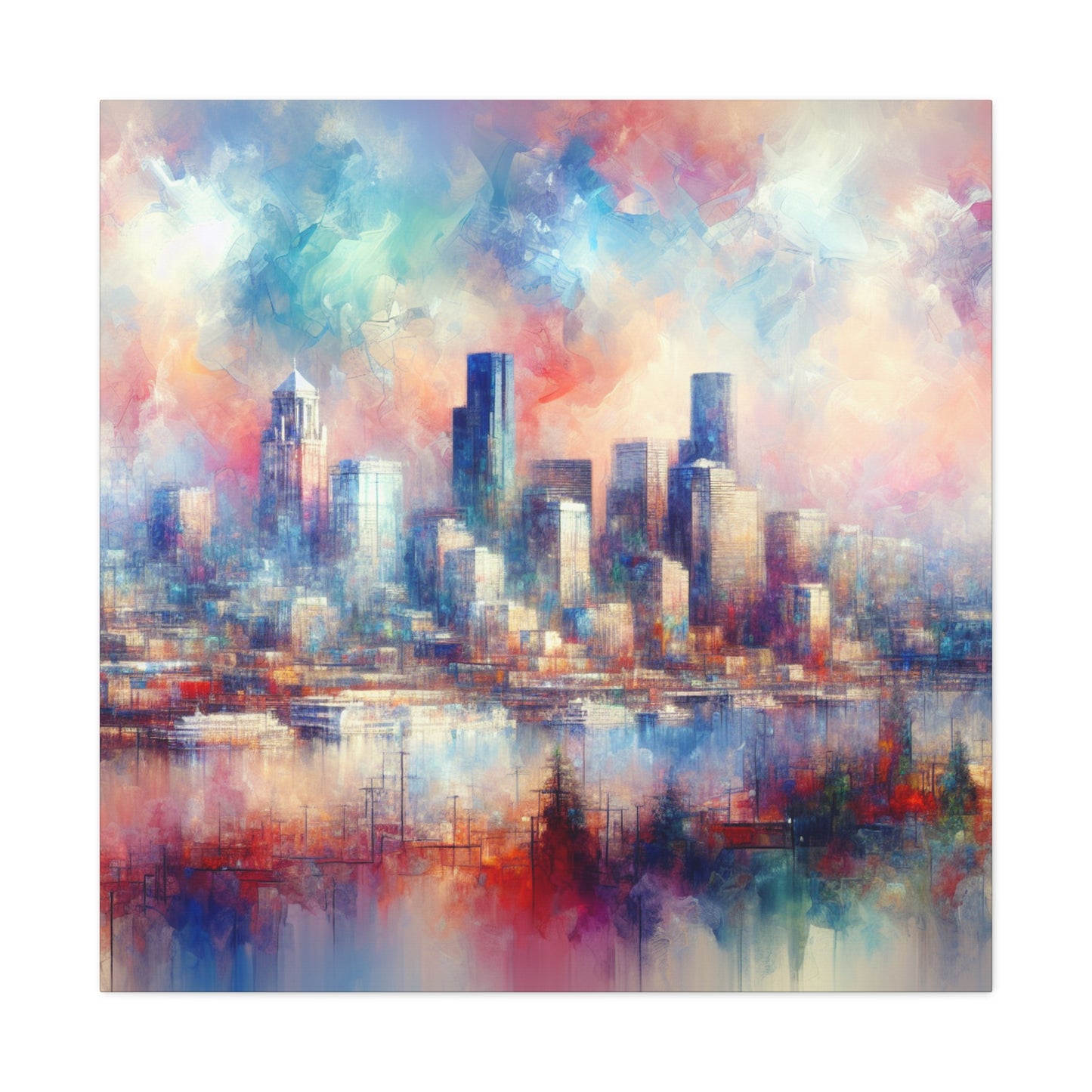 Emerald City Vibrations - Canvas