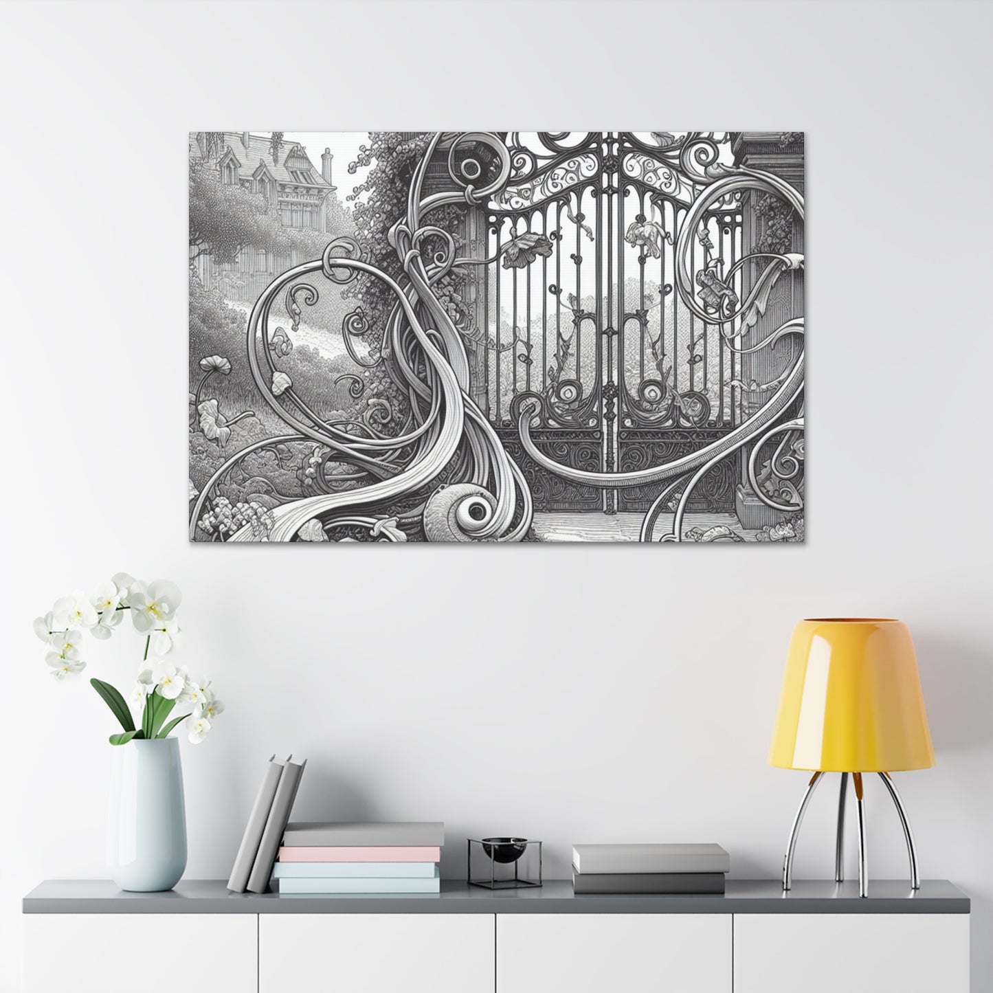 Enchanting Whispers of Elegance - Canvas