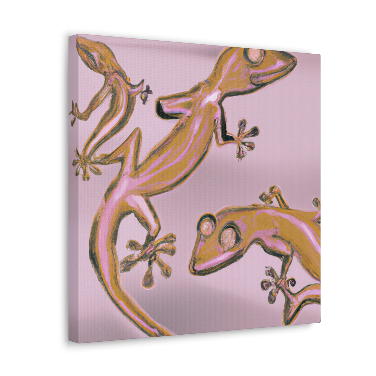 Gecko's Surreal Dream - Canvas