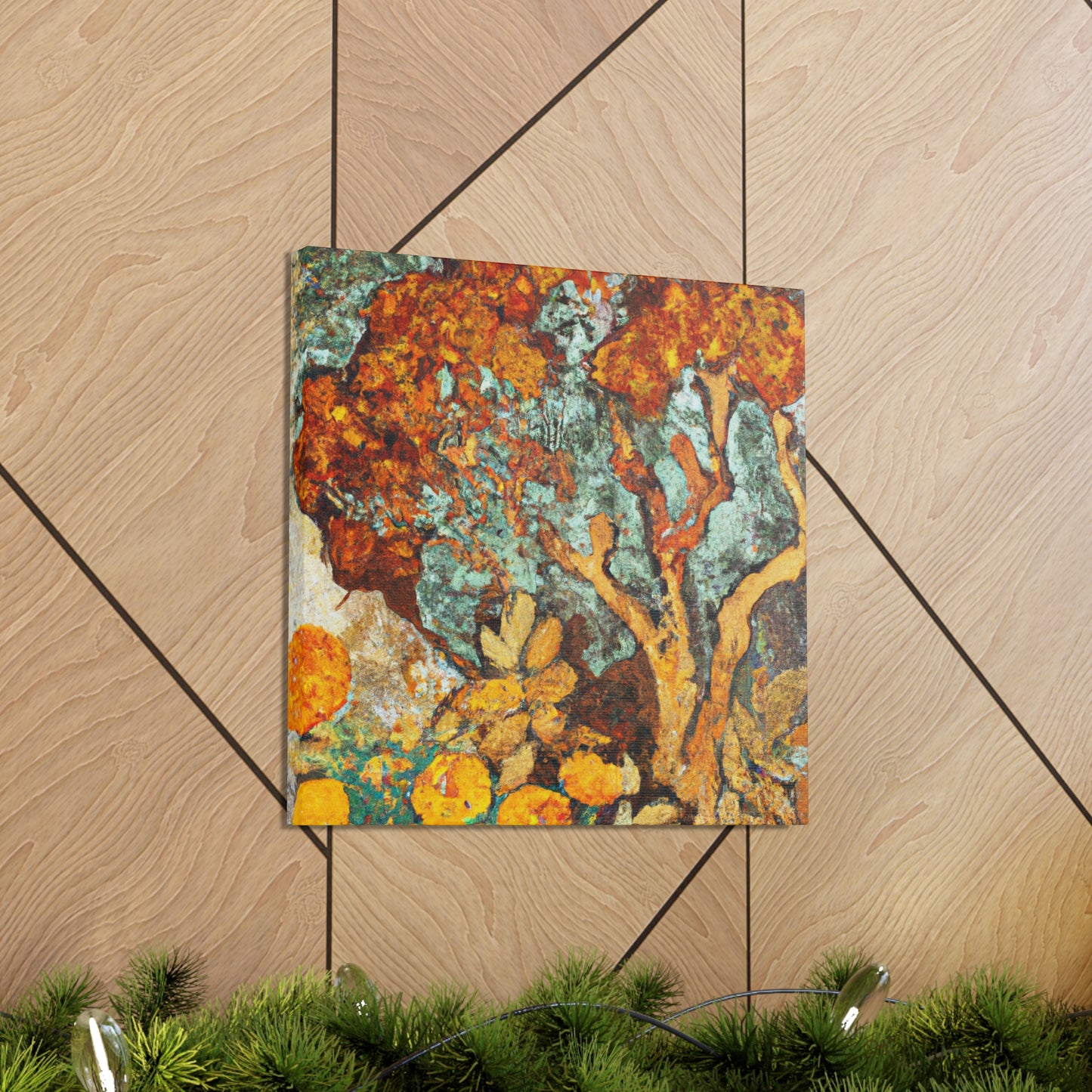 Marigolds in Bloom - Canvas