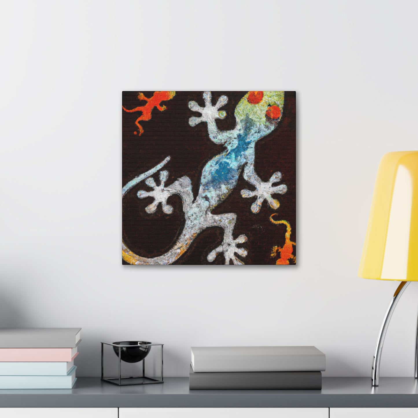 Lizard Eternal Patience - Canvas