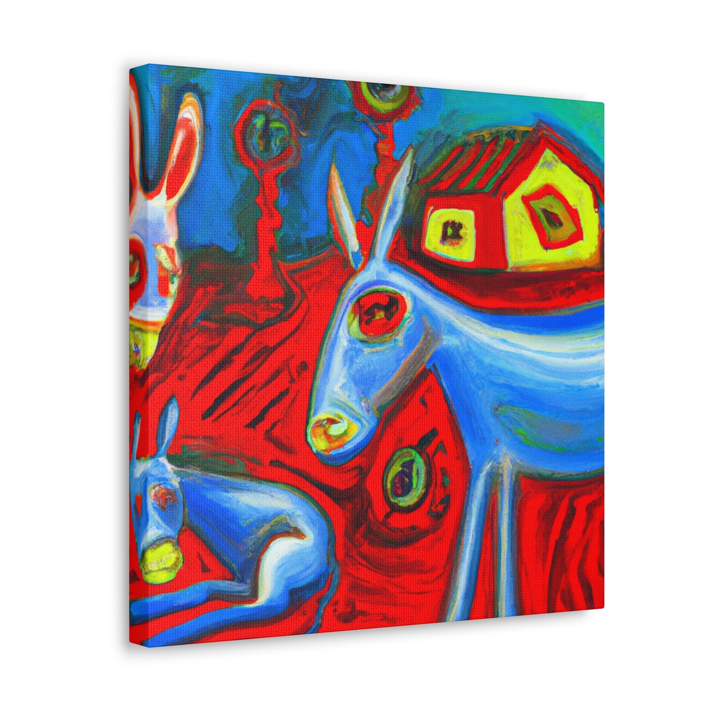 Mule in Dreamland - Canvas