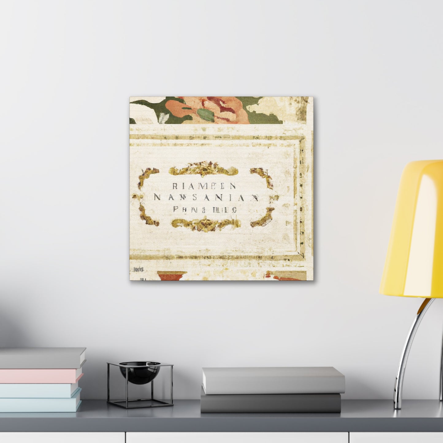 Gilded Garden Splendor - Canvas