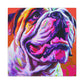 American Bulldog Portrait - Canvas