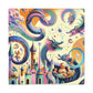 Enchanting Flights of Whimsy - Canvas