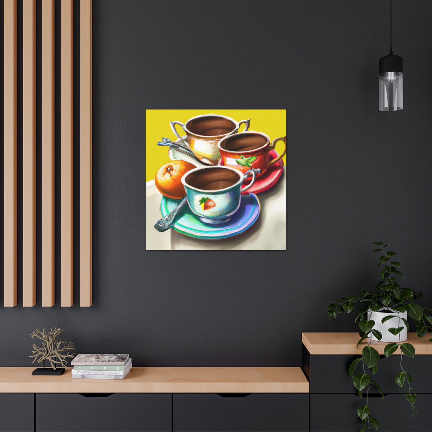 Tea Hour Reflection - Canvas