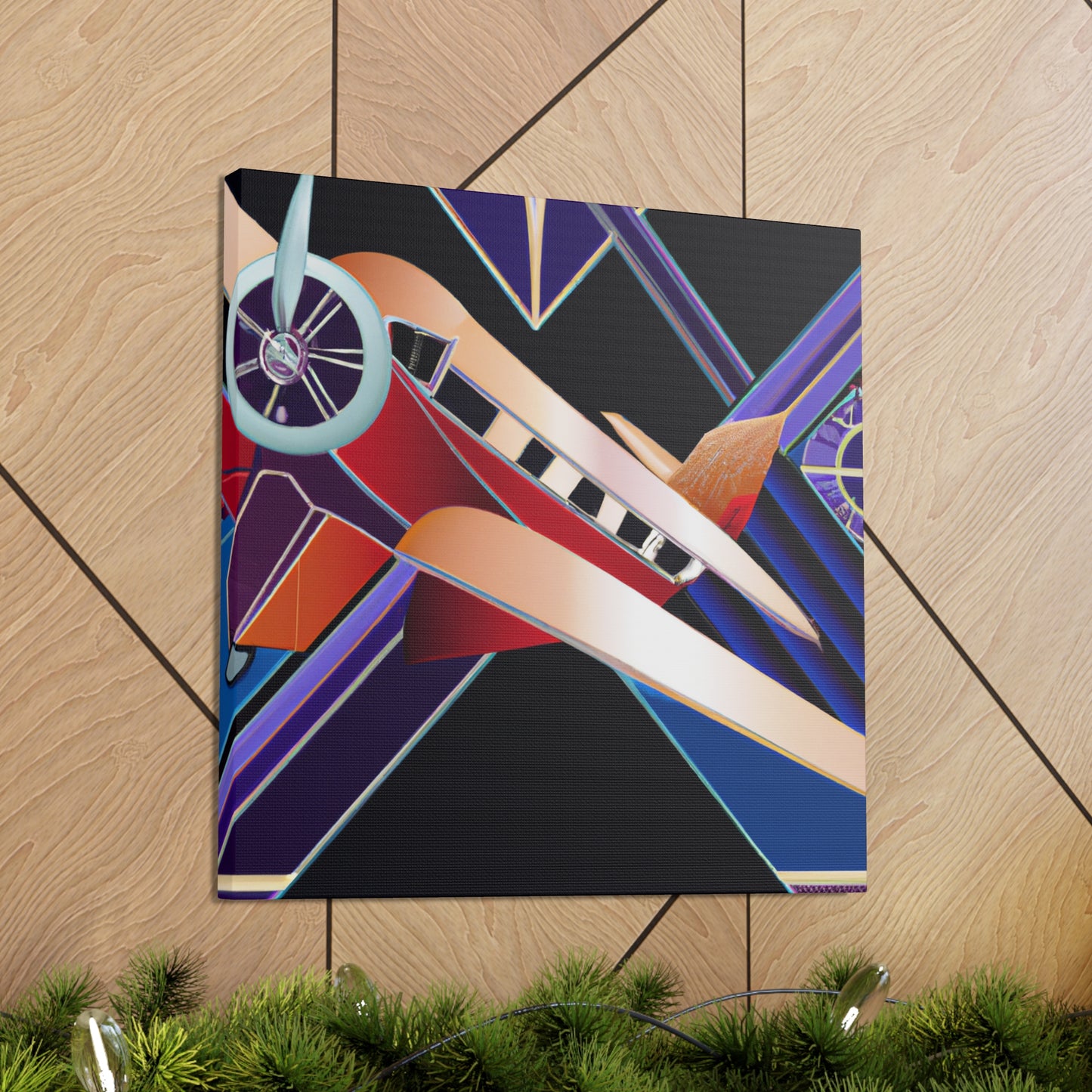 "Aviation's Art Deco" - Canvas