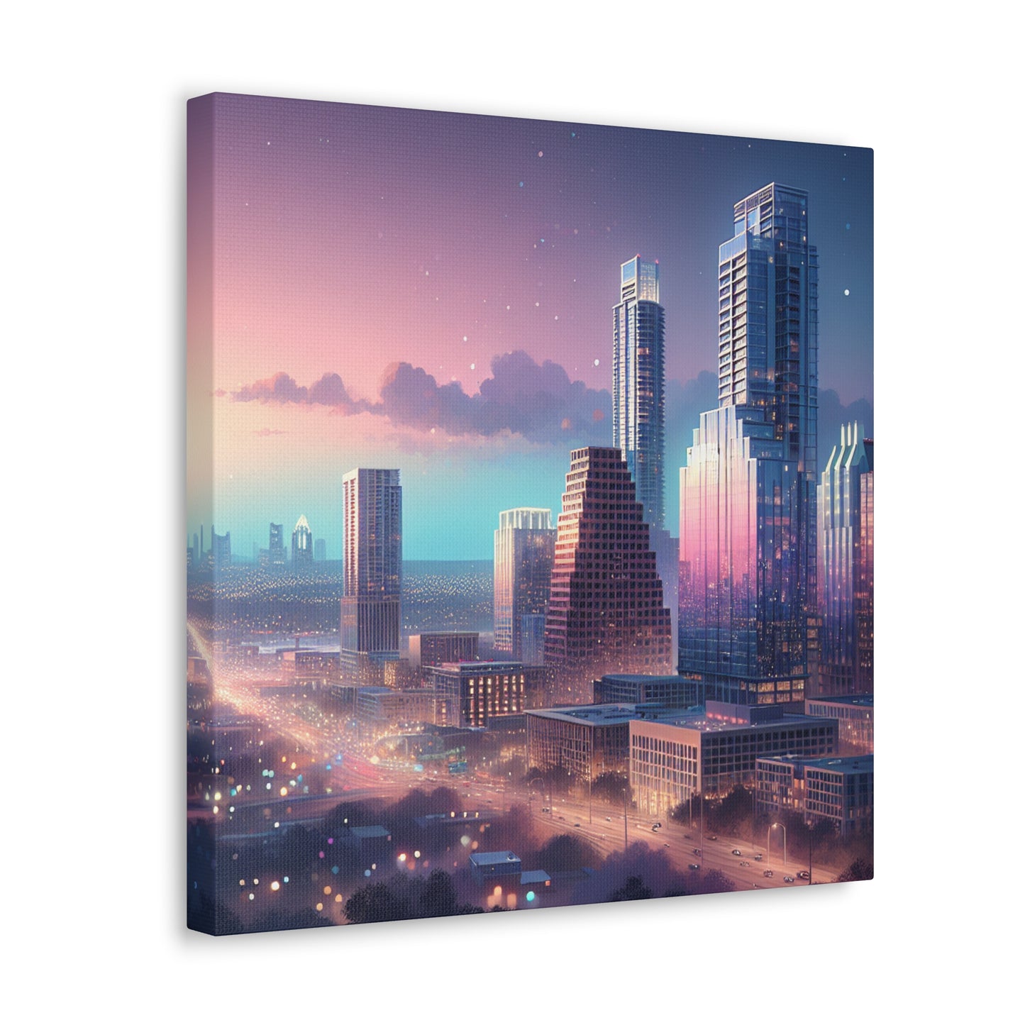 "Enchanting Austin Reverie" - Canvas