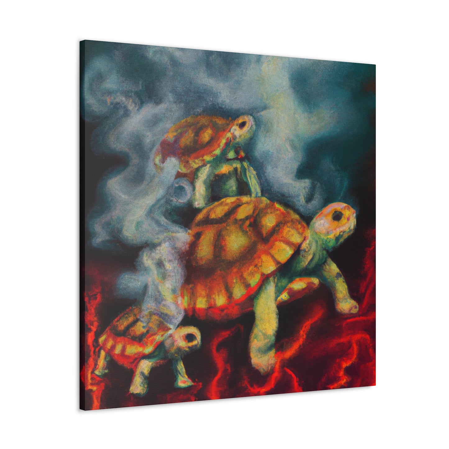 Tortoise in Surrealism - Canvas