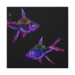 Neon Tetras Dreaming - Canvas