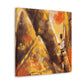 Rock Climbing Abstraction - Canvas