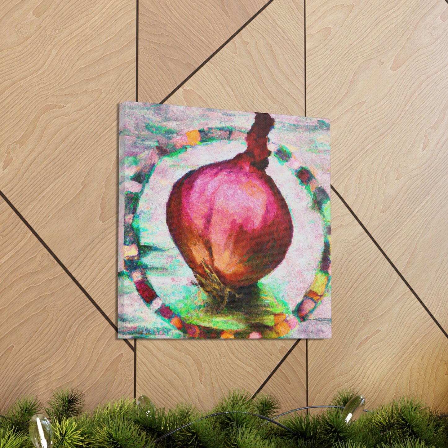 Delectable Onion Delight - Canvas