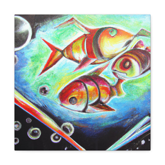 Rainbow Fish Brilliance - Canvas