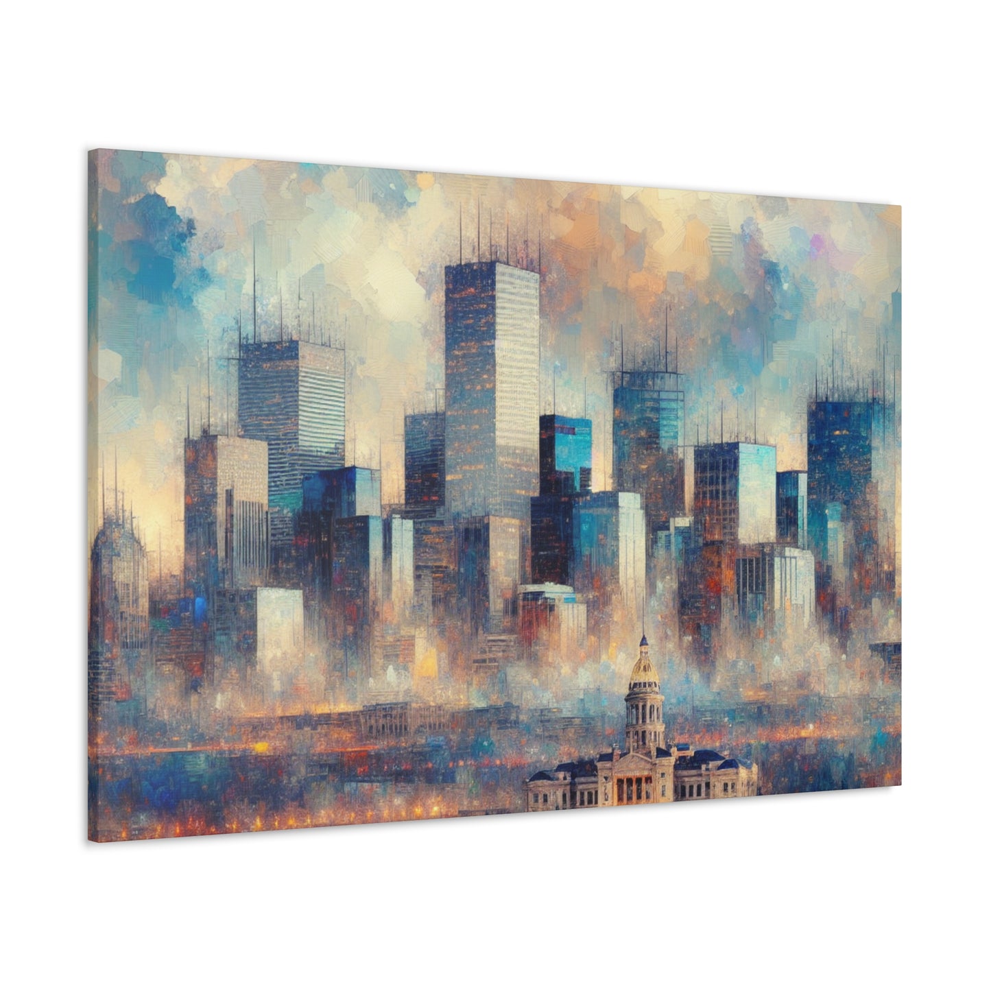 "Majestic Mile High Hues" - Canvas