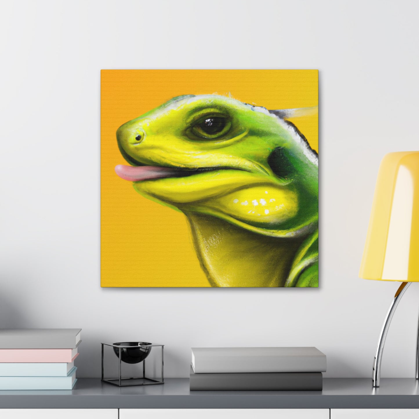 Reptilian Rainbow Radiantly - Canvas