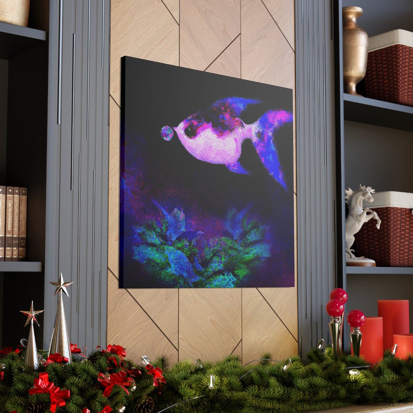 Killifish Dreamscape - Canvas