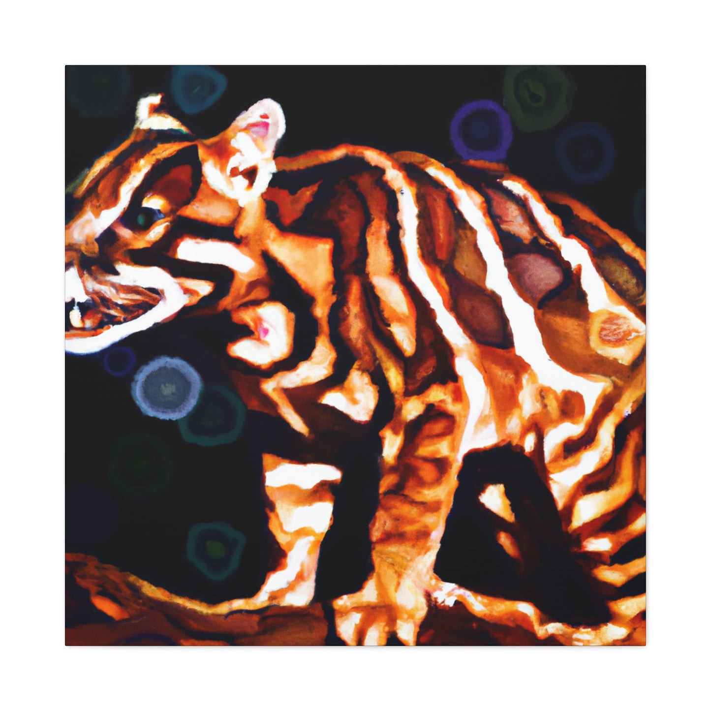 Tasmanian Tiger Reflection - Canvas