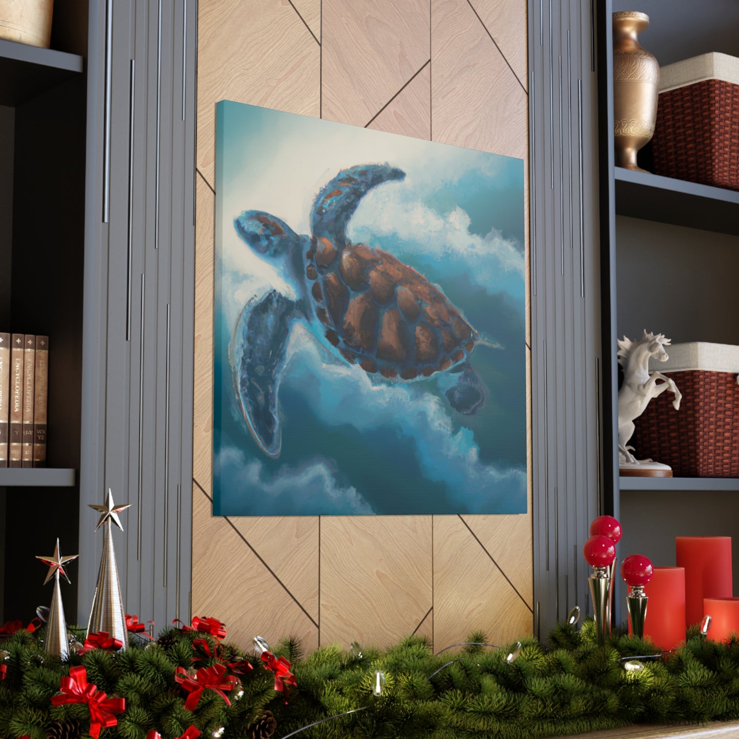 "Sea Turtle Affirmation" - Canvas