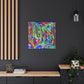 Waves of Enlightened Color - Canvas