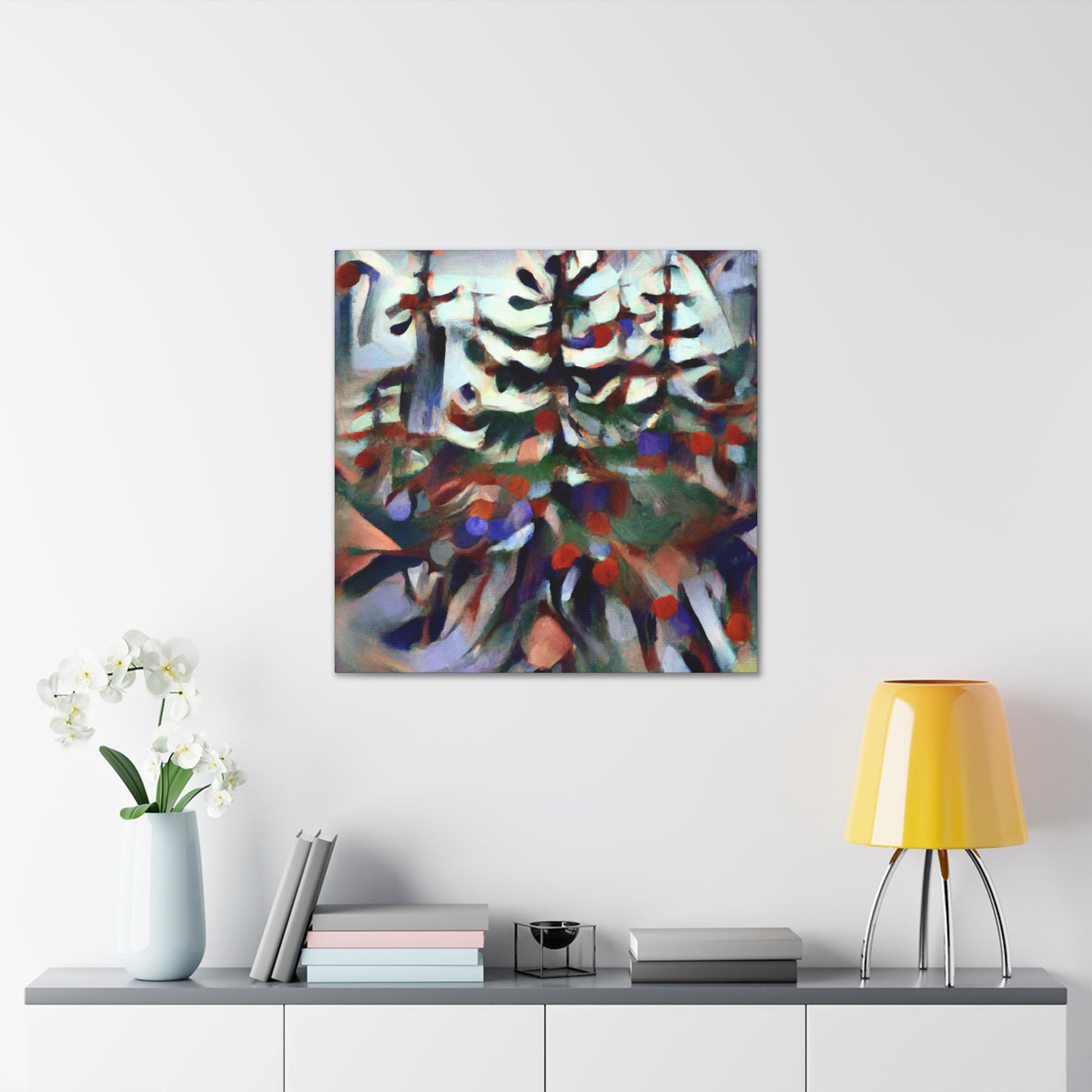 "Spruce Tree Beyond Dreaming" - Canvas