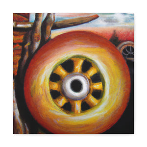 "Wheels in a Dreamscape" - Canvas