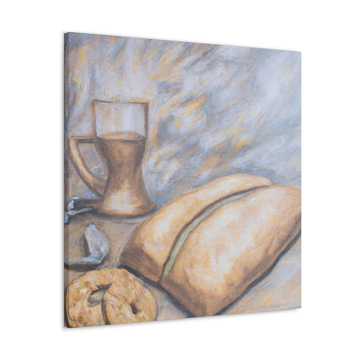 "Bread In Steampunk Age" - Canvas