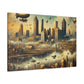 "Steam City Southern Charm" - Canvas